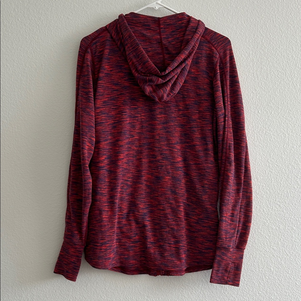 Light Athletic Red and Blue Jacket Hoodie - Picture 3 of 3